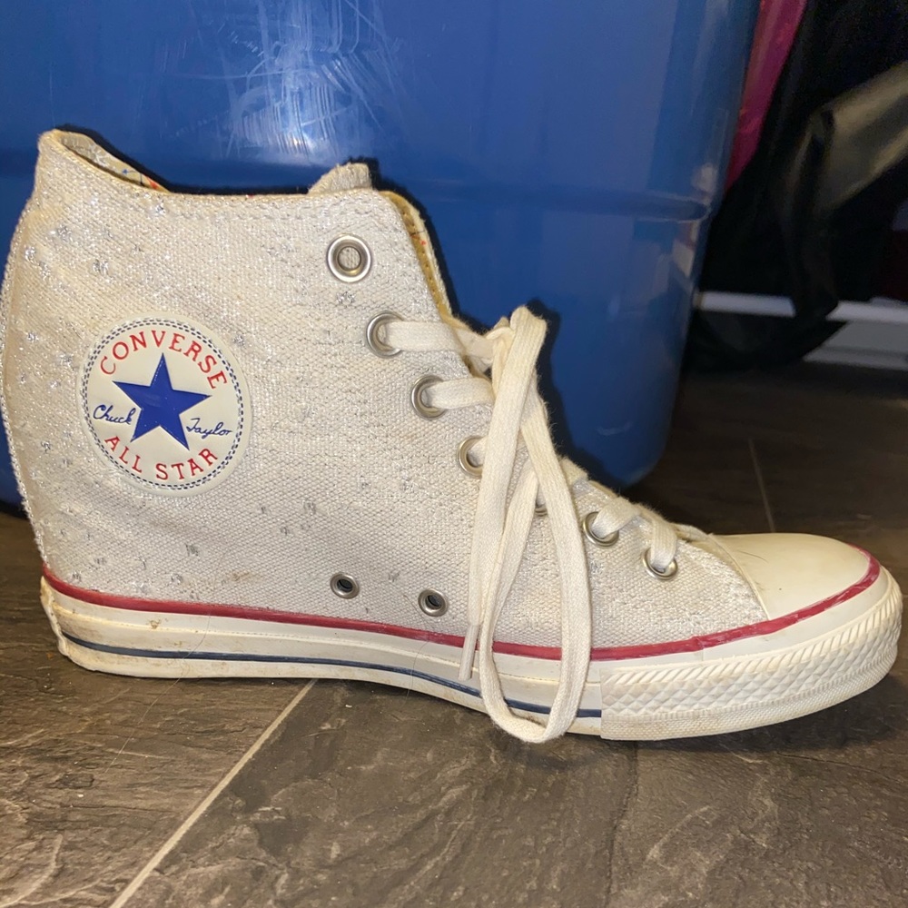 Converse High Top Concealed Wedge (unique design!)